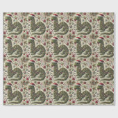 Papier Cadeau Décoré Délicatement (Plat)