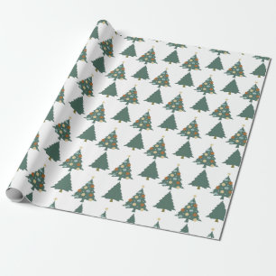 Papier Cadeau Décorez l'arbre de Noël