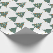 Papier Cadeau Décorez l'arbre de Noël (Coin)