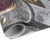 Papier Cadeau Découpage des engrenages de roue moteur (Coin rond)