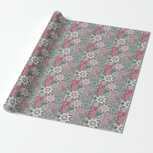 Papier Cadeau Découpe en arabe indien Vintage