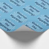 Papier Cadeau Découvrir Le Mystère Intriguant Livre Conception S (Coin)