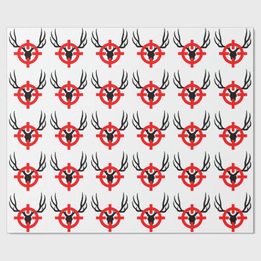 Papier Cadeau Deer Hunter - Bullseye (Plat)