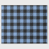 Papier Cadeau Deer Hunter Lodge Baby shower Antlers Boy Blue (Plat)