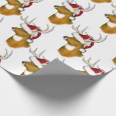 Papier Cadeau Deer Père Noël (Coin)