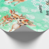Papier Cadeau Deers de Noël (Coin)