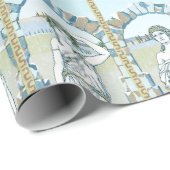 Papier Cadeau Déesse de l'eau et du vin Enveloppement cadeau (Coin rond)