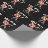 Papier Cadeau Deez Nuts Nutcracker Nut Funny Christmas  (Coin)