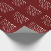 Papier Cadeau définition des méncompoops (Coin)