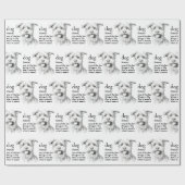 Papier Cadeau Définition Du Chien (Plat)