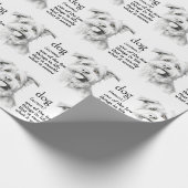 Papier Cadeau Définition Du Chien (Coin)