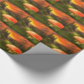 Papier Cadeau Définition du soleil d'automne. (Coin)