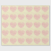 Papier Cadeau Définition d'un schéma mère-coeur par STaylor (Plat)