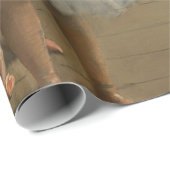 Papier Cadeau Degas Dance Class Ballet Dancers Ballerina Art (Coin rond)