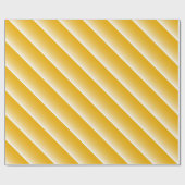 Papier Cadeau dégradé à deux tons foncé jaune (Plat)