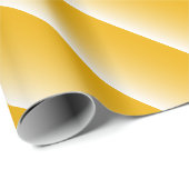 Papier Cadeau dégradé à deux tons foncé jaune (Coin rond)