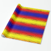Papier Cadeau Dégradé Abstrait (Déroulé)