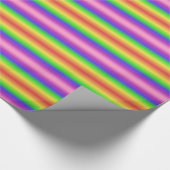 Papier Cadeau Dégradé arc-en-ciel (Coin)