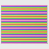 Papier Cadeau Dégradé arc-en-ciel (Plat)