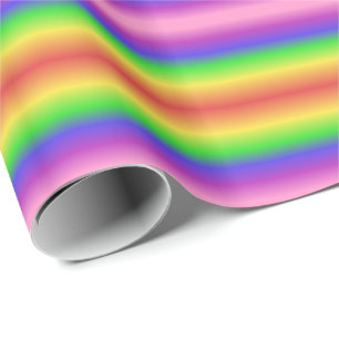 Papier Cadeau Dégradé arc-en-ciel