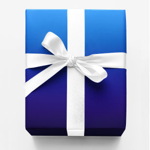 Papier Cadeau Dégradé de ciel à bleu de minuit