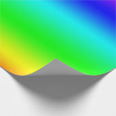 Papier Cadeau Dégradé de néon (Coin)