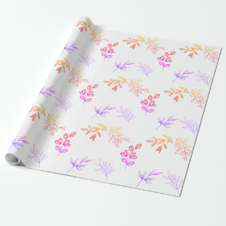 Papier Cadeau Dégradé Feuille Sans Couture