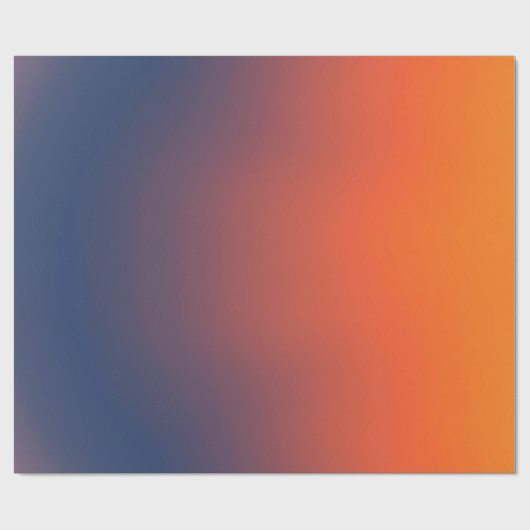 Papier Cadeau Dégradé Midnight Ember (Plat)