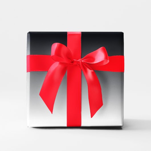 Papier Cadeau Dégradé noir