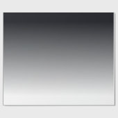 Papier Cadeau Dégradé noir (Plat)