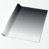 Papier Cadeau Dégradé noir (Déroulé)