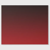 Papier Cadeau Dégradé noir et rouge. (Plat)