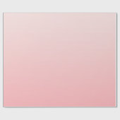 Papier Cadeau dégradé rose doux (Plat)