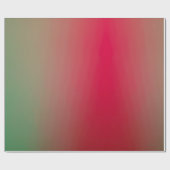 Papier Cadeau dégradé rouge et vert (Plat)