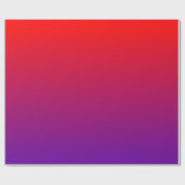 Papier Cadeau Dégradé rouge violet (Plat)