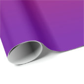 Papier Cadeau Dégradé rouge violet (Coin rond)