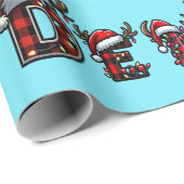 Papier Cadeau delco Christmas (Coin rond)