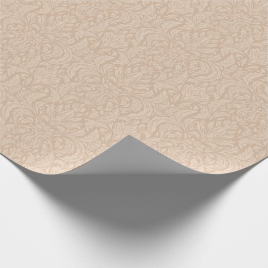 Papier Cadeau Délicate feuille (Coin)