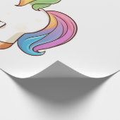 Papier Cadeau Délice de licorne de glace (1) (Coin)