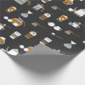 Papier Cadeau Délicieux Café (Coin)