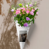 Papier Cadeau Demande Demoiselle d'Honneur Fleur de Journal Emba