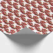 Papier cadeau d'emballage de fraise (Coin)