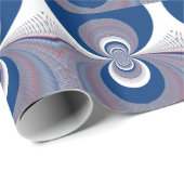 Papier Cadeau Demi bleu (Coin rond)