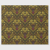 Papier Cadeau Dendroctones et fougères (Plat)