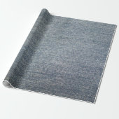 Papier Cadeau Denim clair (Déroulé)