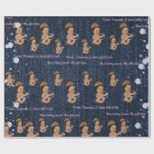 Papier Cadeau Denim & Diamonds Princess Bébé (Plat)