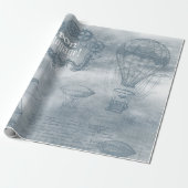Papier Cadeau Denim Steampunk (Déroulé)