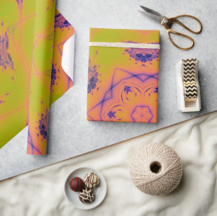 Papier Cadeau Dénivelé de contraste de la plage Mandela