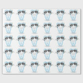 Papier Cadeau dent (Plat)