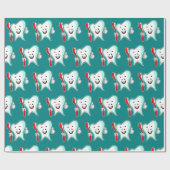 Papier Cadeau Dental Care Happy Tooth (Plat)